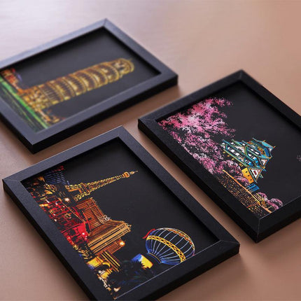 DIY Scratch Art Set