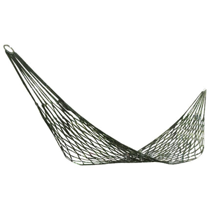 Single Person Nylon Mesh Hammock with Ropes