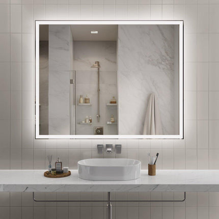 Modern LED Smart Mirror with Hidden Light