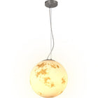 Nordic Modern Creative Full Lune Chandelier Retro Personnalité Art Ball Moon LED LED PENDANT Light Home Decoration Lamps