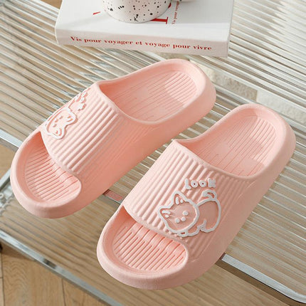 Cute Cat Platform Slippers