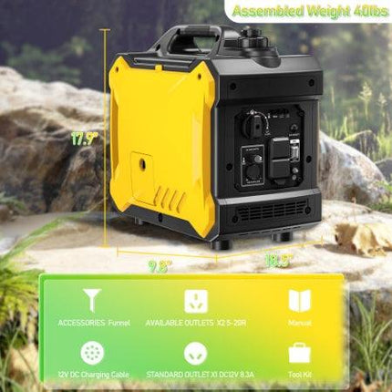 2000W Super Quiet Inverter Generator