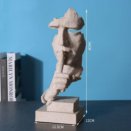 The Thinker Abstract Statue