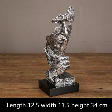 The Thinker Abstract Statue