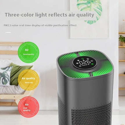 Purificateur d'air HEPA pour la maison et la voiture - fumée, odeur et dissolvant PM2.5 avec contrôle intelligent
