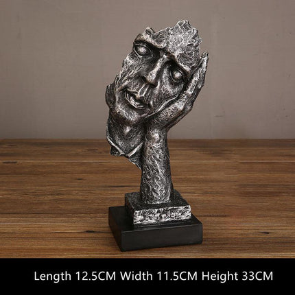 The Thinker Abstract Statue