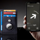 AirTag Wallet Anti-Theft RFID Leather Card Holder