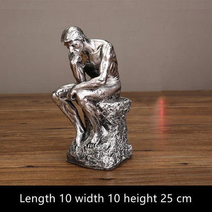 The Thinker Abstract Statue